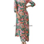 ANNI DESIGNER Women Cotton Blend Kurta with Palazzo